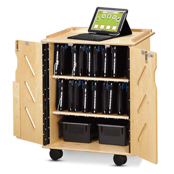 Click here for more Jonti-Craft Tablet & Laptop Storage Carts by Worthington