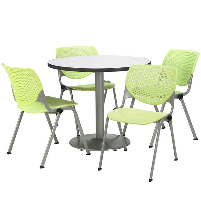 Click here for more KFI Seating Breakroom Table & Chair Packages by Worthington