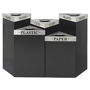 Click here for more Safco Trash Cans & Recycling Containers by Worthington