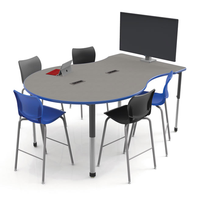 Click here for more Smith System Multimedia Tables by Worthington