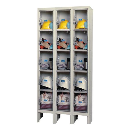 See-thru Clear Lockers
