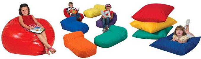 Example of Bean Bag and Kid's Soft Seating Example of Bean Bag and Kid's Soft Seating