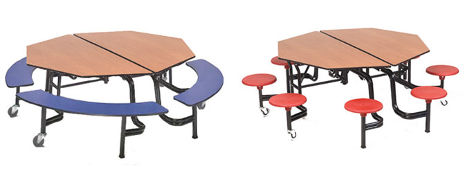 Octagonal Cafeteria Tables Octagonal Cafeteria Tables
