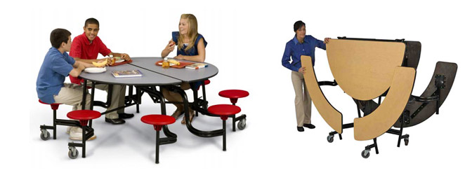 Round Cafeteria Tables Round Cafeteria Tables