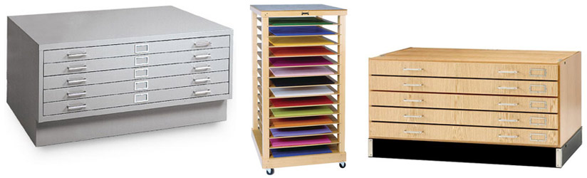 Examples of Flat File Cabinets