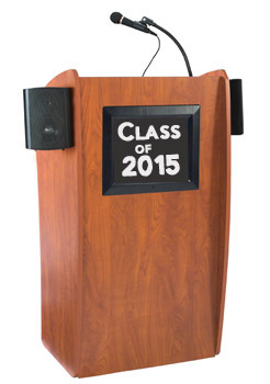 Lectern with Digital Display Lectern with Digital Display