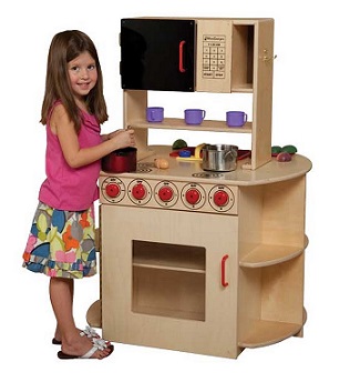 Example of Daycare Play Kitchen Set
