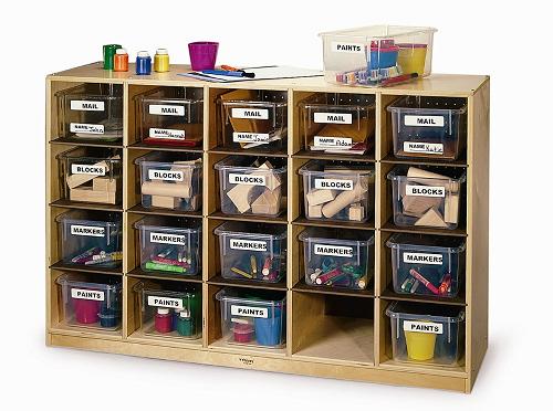 Example of Daycare Storage Cubbie