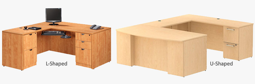 L-Shaped and U-Shaped Office Desk Comparison