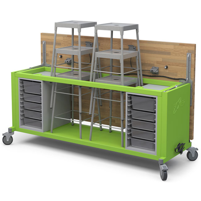 Haskell Education Mobile Storage Cabinets