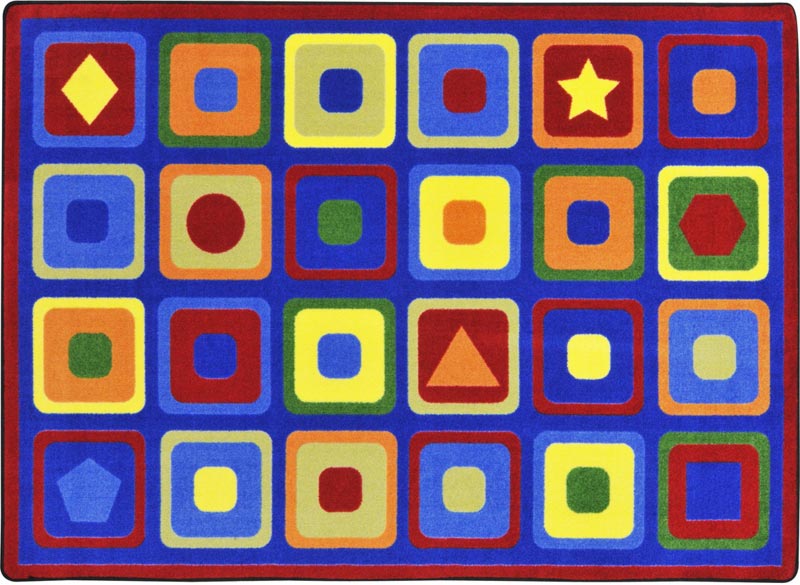 Joy Carpets Shapes & Activities Rugs