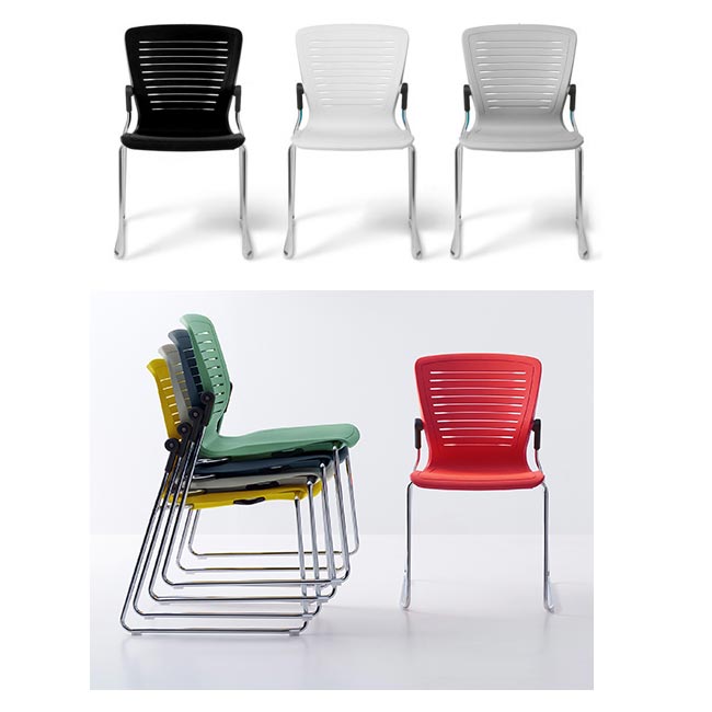 Office Master Plastic Stacking Chairs
