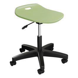 Potential Adjustable Height Backless Chair with Casters - 16-1/2" to 21-1/2" H product image