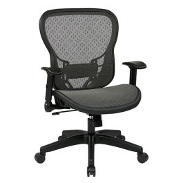 Deluxe R2 SpaceGrid Back Office Chair w/ Flip Arms product image