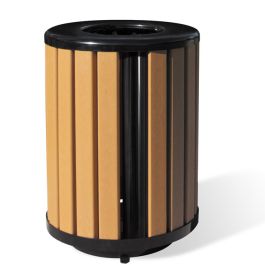 Richmond Recycled Outdoor Trash Receptacle product image