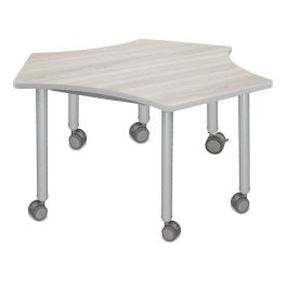 Akt Table w/ Circular Legs  (64.5'' W x 56.5'' D x 29'' H - CogNitiv) product image