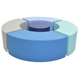 Tranquility 5-Piece Curve Seating Ottoman Set product image