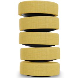 5 Pack Dot Soft Seating Wobble Floor Stools product image