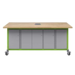 Explorer Triple Cabinet Storage Maker Tables by Haskell product image