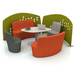 Flowform Learn Lounge Package, 7 Piece Group Work Pod product image