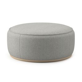 Indie Large Round Pouf - 16-1/2" H product image