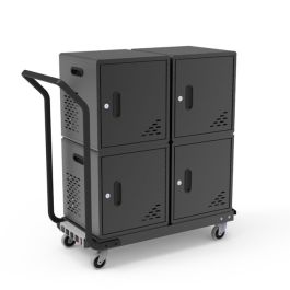 Four Modular Charging Cabinets & Double Dolly w/ Handle Bundle product image