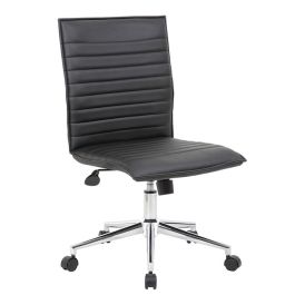 Ridge Collection Executive Mid Back Armless Task Chair w/ 5-Star Base product image