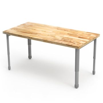 Butcher Block Interchange Table (30'' x 60'')