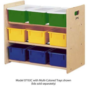 9 Tray Tote Storage Rack