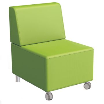 Lounge Chairs with Front Casters