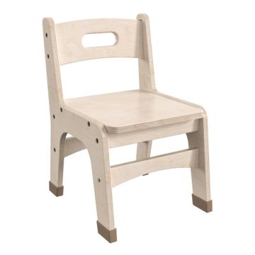 10"H Wooden Classroom Chair