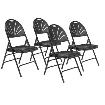Lightweight Fan Back Polyfold Folding Chair