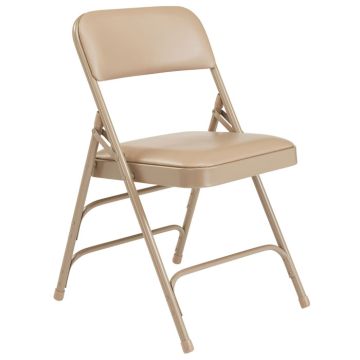 Vinyl Folding Chair Triple Braced Model 1300