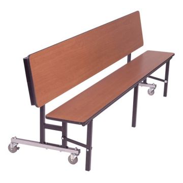 Mobile School Convertible Bench Cafeteria Tables