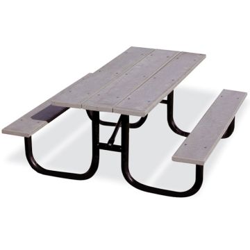 Heavy-Duty Recycled Plastic Picnic Tables