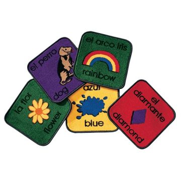 Bilingual Rug ValuePlus Carpet Squares ( Kit of 18 )