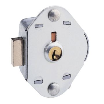 Built-In Grooved Key Master Lock For Use On Most Locker Doors