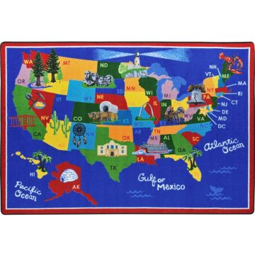 America the Beautiful Carpet