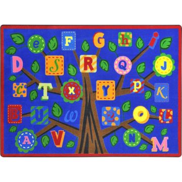 Alphabet Leaves Carpet