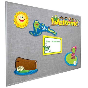 Vinyl Bulletin Board