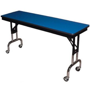 Adjustable Height Folding Mobile Tables