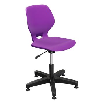 Numbers Adjustable Height Chair with Glides - 16" to 21" H