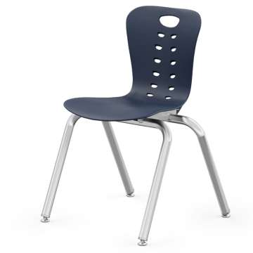 Synergy Stack Chair w/ Powder Coat Frame (14'' H K to 2nd)