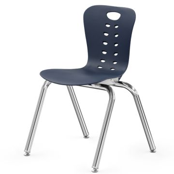 Synergy Stack Chair w/ Chrome Frame (14'' H K to 2nd)