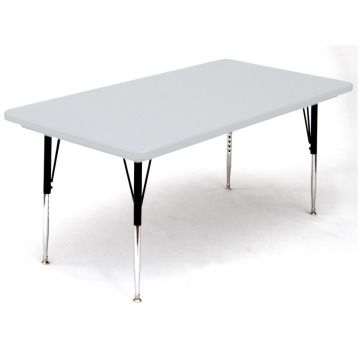 Plastic Resin Activity Table- Rectangle (30'' X 96'')