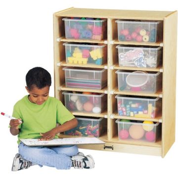 10 Tub Single Cubbie Unit