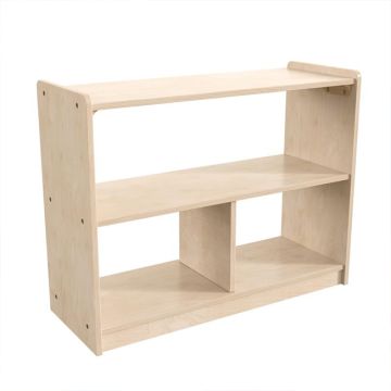 Three-Section Open Storage Unit