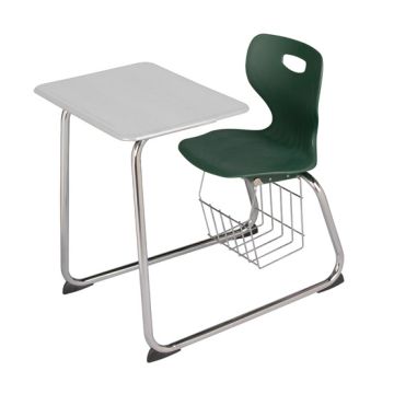 Euroflex Dual Entry Combo Desks w/ Book Basket