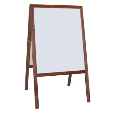 Stained Dry Erase & Chalkboard Marquee Easel