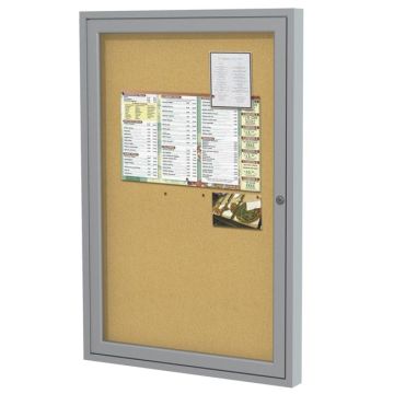 Aluminum Frame Indoor Enclosed Bulletin Boards
